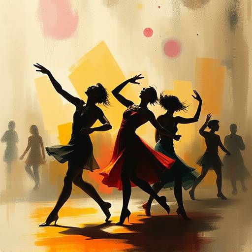Affiche du spectacle de danse contemporaine 'Corps et Âmes' au Centre Pompidou