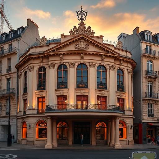 Photo de l'extérieur du Théâtre du Châtelet