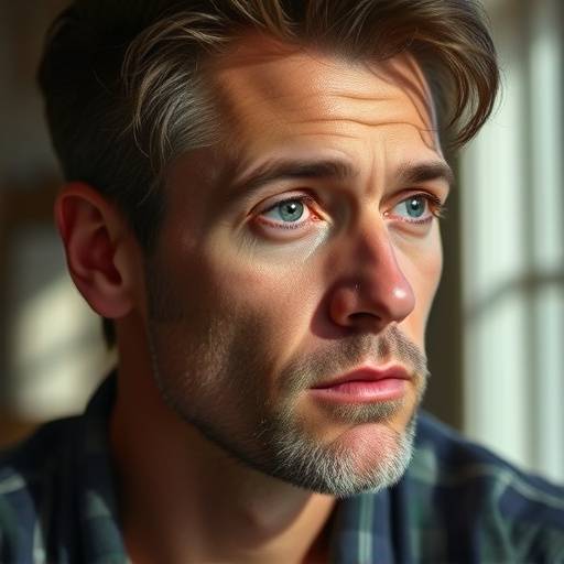 Portrait d'un artiste local, Antoine Leclerc