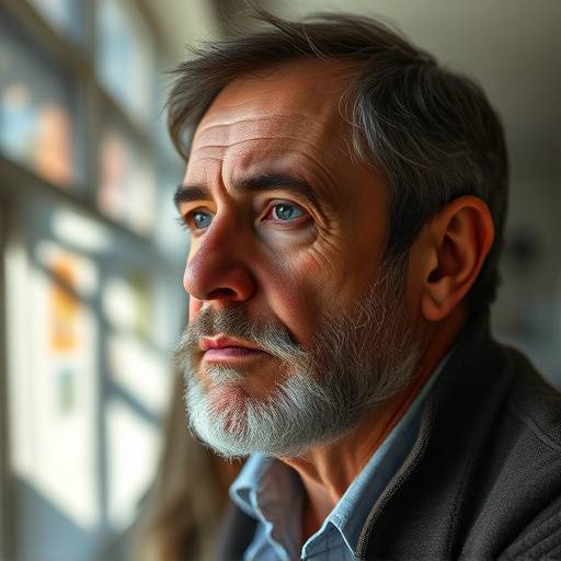 Portrait d'un artiste local, Jean-Pierre Dubois